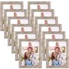 Giftgarden Cornice 15x20,Set di 12 per Decorare la Casa, Colore Grigio