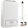 Immergas CALDAIA IMMERGAS VICTRIX TERA V2 A CONDENSAZIONE CAMERA STAGNA 24 KW GPL 3.032927 + KIT FUMI OMAGGIO