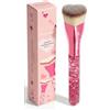 Lamora Pennello Fondotinta Liquido Trucco Cipria - Pennello Kabuki Viso, Perfetto Per Foundation, Crema Minerale, Polvere, Bronzer, Fard, Illuminante - Setole Sintetiche Di Qualità Professionale