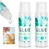 Ainiv Colla Per Puzzle, Liquida Fino a 6000 Pezzi, Colla Permanente, Applicatore In Spugna, Accessori Puzzle Adulti e Bambini (120 ML * 2)