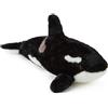 Zappi Co Orca Whale Peluche (45 cm) - Morbido peluche gigante marino, ecologico, preferito per bambini amanti dell'oceano, 100% riciclato