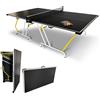 Urban Play Ping pong Richiudibile urban play mod. light regolamentare,trasportabile in valigia, da interno, racchette e palline colore nero