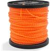 Zeqeey Corda per decespugliatore per Erbacce, 3,0 mm x 67 m, attorcigliata, Quadrata, in Nylon, Resistente, 0,3 cm x 67 m