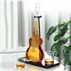 Fransande Decanter E Bicchiere Di Whisky Di Lusso Da 1000 Ml, Decanter per Chitarra Creativo Con Tappo, Distributore Di Whisky, Regalo Di Compleanno Unico, Anniversario, Set Regalo