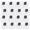 CAIXINYI 16 Pacchi di sacchetti sotto vuoto ad alta efficienza, compatibili con Rowenta Silence Force (RO64XX RO63XX RO68XX RO39XX), Compact Power, Power XXL, X-Trem Power, Hygiene+(ZR200520 ZR200720 ZR200920)