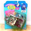 Bluebird Set completo di figurine vintage Polly Pocket Sparkling Snowland Bluebird 1994