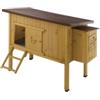 Ferplast Casetta pollaio per galline in legno hen house 30, 162x100x110 cm - ferplast