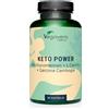 Vegavero Keto Complex | Con Glucomannano, Tè Verde, Zinco, Vitamine e Minerali | Ideale per Diete a Basso Contenuto di Carboidrati e Cheto | Metabolismo degli Acidi Grassi | Vegan | No Additivi | Vegavero®