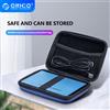 ORICO PHB Custodia da trasporto per disco rigido portatile da 2,5 pollici Borsa di archiviazione HDD per lettore di schede per cavo USB HDD SSD