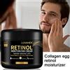 LGRAMER Retinolo da uomo Crema idratante viso Crema idratante al retinolo Antirughe Invecchiamento Idratante Ridurre i pori Sbiancamento Liscio Retinolo