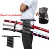 NONE Anime Demone Cosplay 1/2/3 Livelli Set Katana Cintura Spada Fondina Vita Titolare Coltello Dimensioni Reali Samurai Giapponese Decor