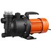 VEVOR Pompa a Getto Pozzi Poco Profondi 1300 W Pompa a Getto in PP Flusso max 4800 L/h per Sistema Irrigazione da Giardino Prato Altezza di Aspirazione 8m Riempimento Piscina con Schermo LCD