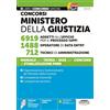 Edizioni Simone Concorsi Ministero della Giustizia - 6919 Addetti all'ufficio per il processo (UPP) - 1488 Operatore di Data Entry - 712 Tecnici di amministrazione - Manuale con teoria e quiz