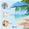 Batik Ombrellone da Spiaggia 180 cm - Modello Lello L'ombrello Azzurro