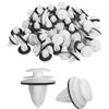 Flaconi 50Pcs Rivetti in Plastica per Auto,Clips Auto,Rivetti Plastica Auto,Clip di Fissaggio per Auto,Clip Fissaggio Auto,Clip Rivetti con Protezione della Rondella,Rivetti in Plastica per Auto
