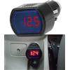 SHINING HOUSE Doppio Voltmetro Tester Batteria Presa Accendisigari Per Auto Camion Rv 12v 24v 83533771