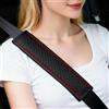 GZLFH Set di Imbottiture Cinture di Sicurezza Auto GZLFH, 2 Protezioni Rimovibili con Regolazione Della Cintura di Sicurezza per Cinture di Sicurezza per Protezione di Spalle Collo di Bambini e Adulti