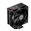 PCCOOLER Dissipatore CPU CPS RT500 Digital BK con display digitale, TDP 245W, 5 tubi di calore da 6 mm con ventole FDB da 120 mm, dissipatore ad aria per CPU AMD AM4/AM5, Intel LGA 115X/1200/1700/1851