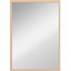 HOMCOM Specchio da parete, 50 x 70 cm, cornice effetto legno, montaggio semplice, incl. viti | Aosom Italy