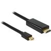 Delock Cavo dispalyport Delock mini DP -> HDMI St/St 2.00m nero [83699]