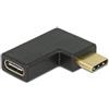 Delock Adattatore Delock USB USB/C M > F angolato r/l 10Gbps [65915]