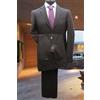 Nazareno Gabrielli Abito uomo sartoriale Nazareno Gabrielli brown label 2 spigatino lucido moro Made in Italy
