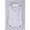 Andrea Ardenti Camicia uomo sartoriale Ardenti bianca da cerimonia polso gemelli - regular fit