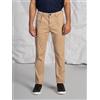 Amirante Antica Sartoria Napoletana Pantaloni uomo con pinces in cotone caldo a costa fine