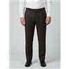 Gianluca Roberti Pantalone sartoriale uomo in fresco lana Tasmania con pinces drop 0 - oversize fit