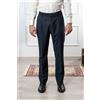 Gianluca Roberti Pantalone sartoriale uomo in fresco lana Tasmania con pinces drop 4 - regular fit