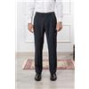 Gianluca Roberti Pantalone sartoriale uomo in fresco lana Tasmania con pinces drop 4 - regular fit