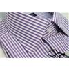 Bagariny Camicia uomo Bagariny sartoriale Napoli rigato 230/4 slim fit Made in Italy
