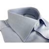 Bagariny Camicia uomo Bagariny sartoriale R TWILL stretch slim fit Cielo Made in Italy