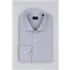 Bagariny Camicia uomo Bagariny sartoriale in cotone twill stretch - slim fit