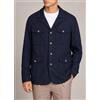 Amirante Antica Sartoria Napoletana Giacca sahariana uomo in lino e cotone - regular fit