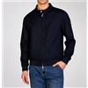 Amirante Antica Sartoria Napoletana Giacca uomo in lino e cotone collo coreano con zip - slim fit