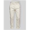 Blooker Pantalone uomo sartoriale in cotone stretch con pinces - slim fit