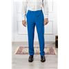 Briatore Clothing Pantalone uomo sartoriale in fresco lana azzurro - slim fit