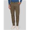 Blooker Pantalone chino uomo in gabardine di cotone - slim fit