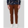 Blooker Pantalone chino uomo in gabardine di cotone - slim fit