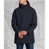 Amirante Antica Sartoria Napoletana Giaccone uomo casual in tessuto tecnino e piumino reversibile con cappuccio
