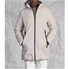 Amirante Antica Sartoria Napoletana Giaccone uomo casual in tessuto tecnino e piumino reversibile con cappuccio