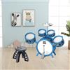 Set di batteria jazz per bambini con sgabello e bacchetta come regalo di