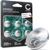 CELLONIC CR2032 Batteria a bottone Lithium compatibile con Chiavi Auto, Schede Madri, Bilance - x6-Pacco batterie