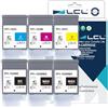 LCL Cartucce d'inchiostro Compatibile PFI102 PFI-102 High Yield (2MBK+KCMY) Sostituzione per Canon imagePROGRAF iPF500 iPF510 iPF600 iPF605 iPF610 iPF650 iPF655 iPF700 iPF710 iPF720 iPF750
