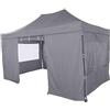 Siena Garden Gazebo Allrounder 300 x 450 cm, Grigio