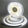 BERIXDEEP 5mm Striscia LED COB 5 metri, 24V, 400 LED/m, 10w/m, CRI 92+, Striscia LED Stretta Bianco Freddo per Piano Cucina, Soggiorno (senza alimentatore), 6000K