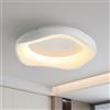 meibeileil Plafoniera Led Moderna,42CM 3000K-6500K Plafoniera Soffitto Semplice,Protezione Agli Occhi,Plafoniere Led a Soffitto Per Soggiorno, Camera Da Letto,Cucina,Salotto,Corridoio,Dimmabile