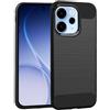 BCASE CUSTODIA B-CASE TPU SILICONE COVER CASE PER OPPO RENO15 F CARBON METAL BLACK