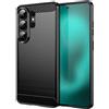 BCASE CUSTODIA B-CASE TPU SILICONE COVER CASE PER SAMSUNG GALAXY S26 ULTRA CARBON METAL BLACK